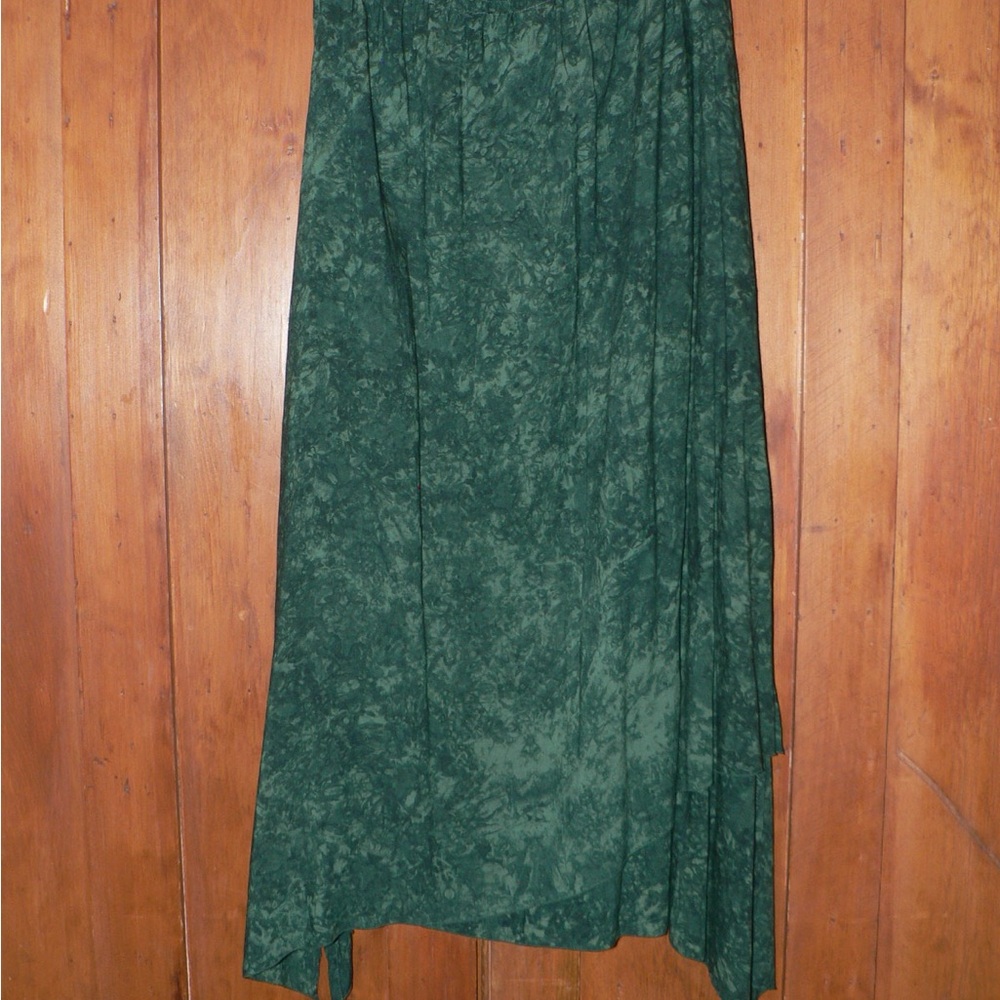 Tanami Deep Green Maxi Skirt